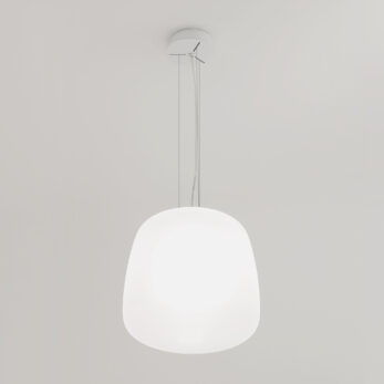 ETHEREA SOSPENSIONE BIG BIANCO 1X 18 W LED E27