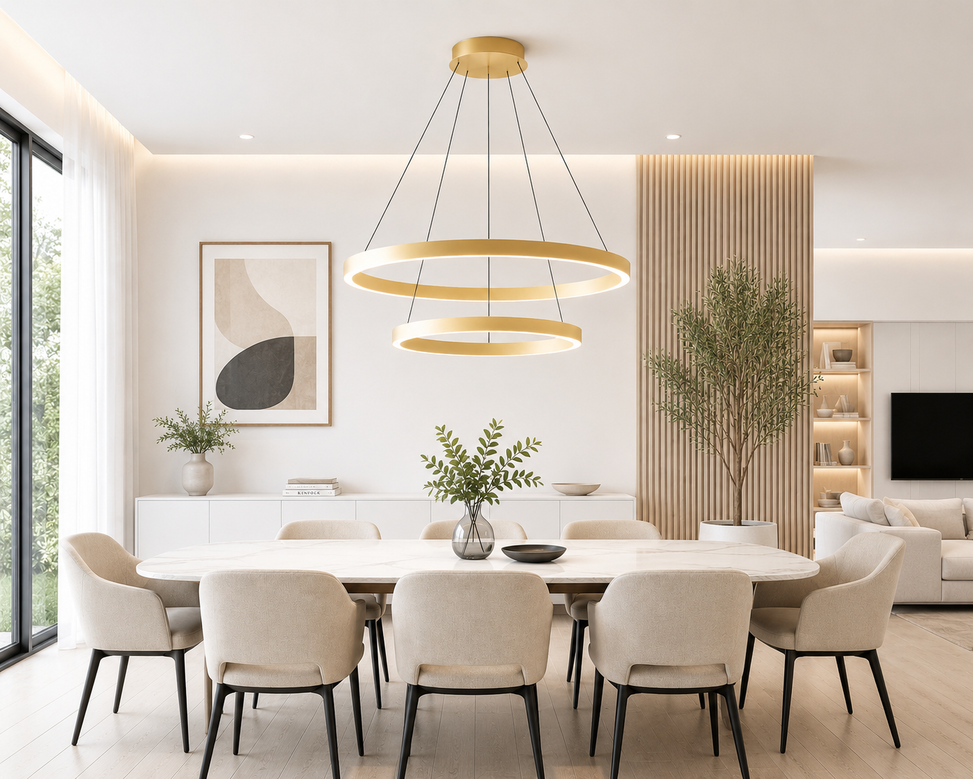 Gea Luce Criseide sospensione S 2 G oro