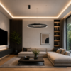 Gea Luce Criseide sospensione S1 nero