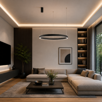 Gea Luce Criseide sospensione S1 nero