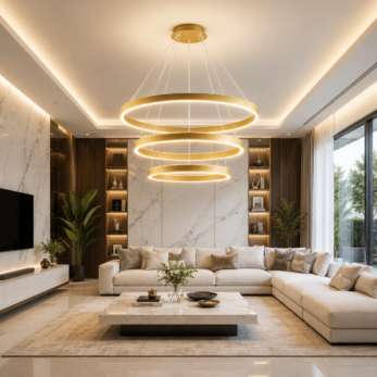 Gea Luce Criseide sospensione S 3 Oro