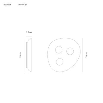 Vivida International Reloaux PLS005.20 DISEGNO TECNICO