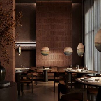 Il Fanale Dea Pendant Light 334.02.MA ambient