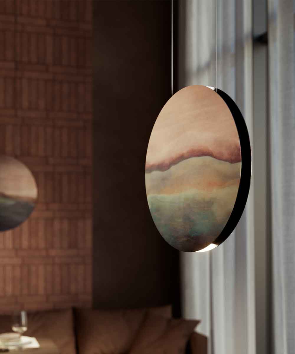 Il Fanale Dea Pendant Light 334.02.MA close up