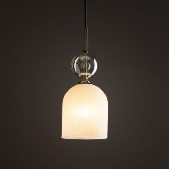 Tk Lighting Sospensione 11020 SOPHIA COGNAC WHITE B1