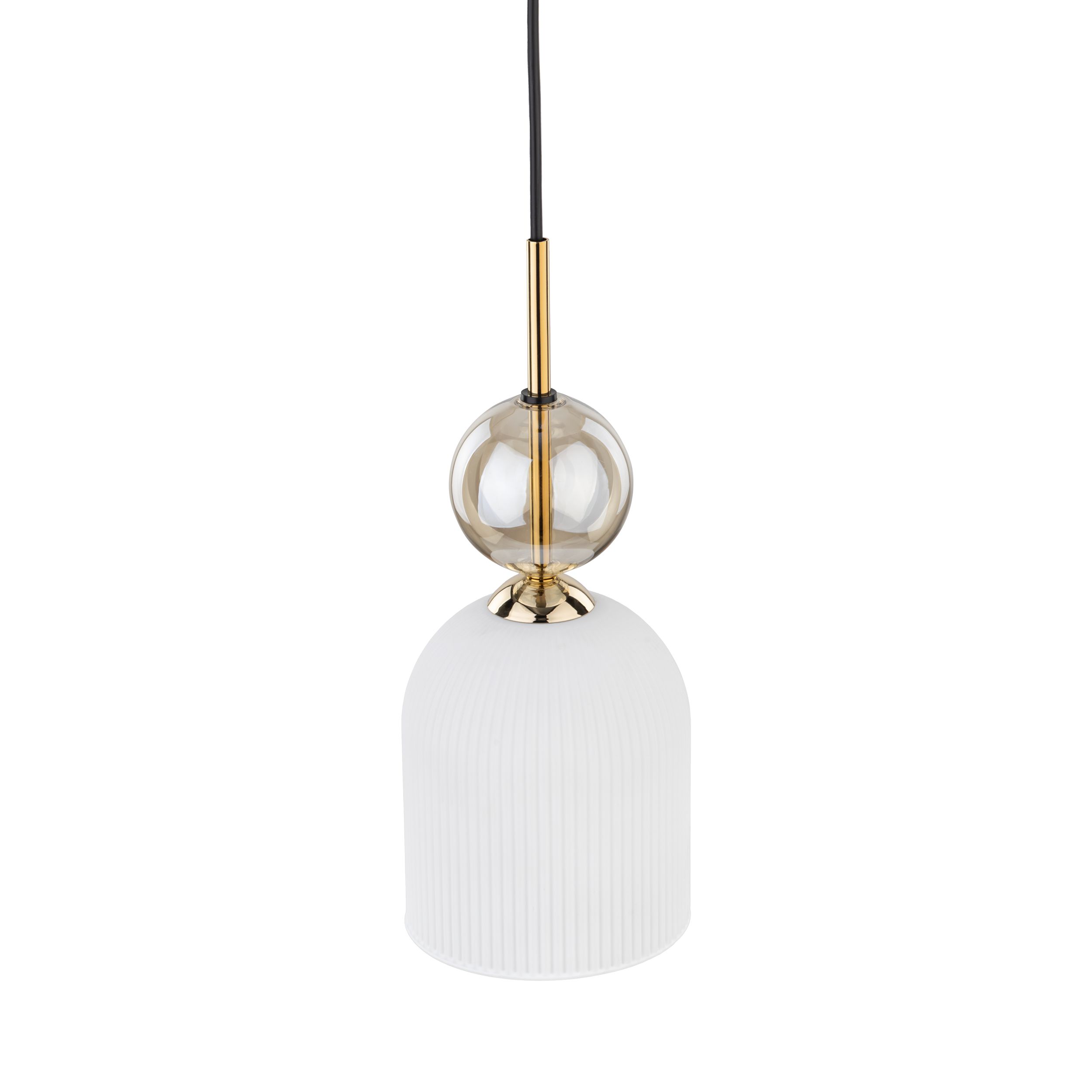 Tk Lighting Sospensione 11020 SOPHIA COGNAC WHITE G