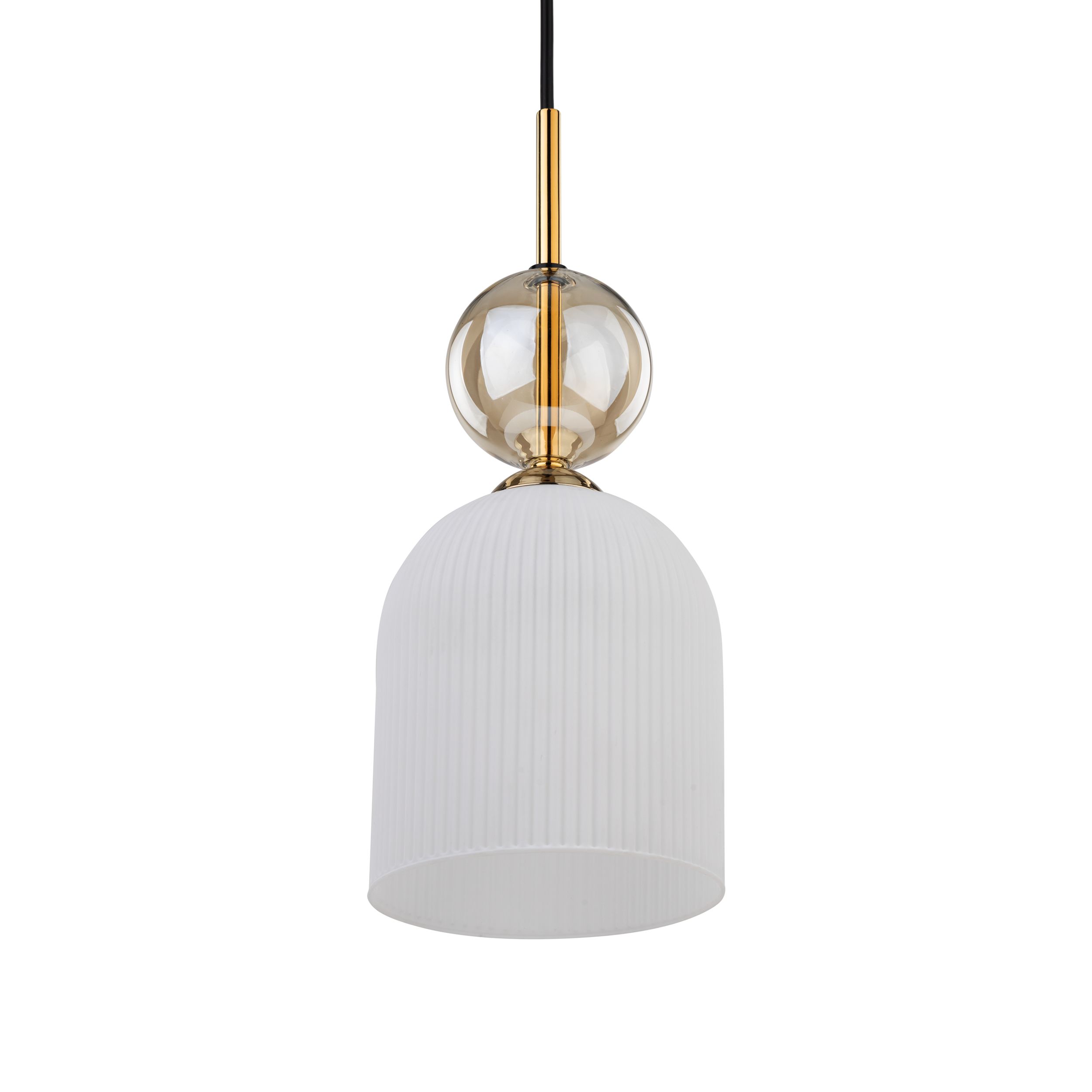 Tk Lighting Sospensione 11020 SOPHIA COGNAC WHITE P