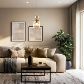 Tk Lighting Sospensione 11039 SOPHIA COGNAC B