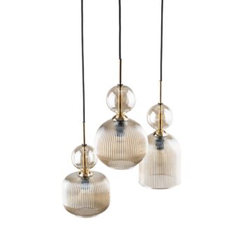 Tk Lighting Sospensione 11041 SOPHIA COGNAC G