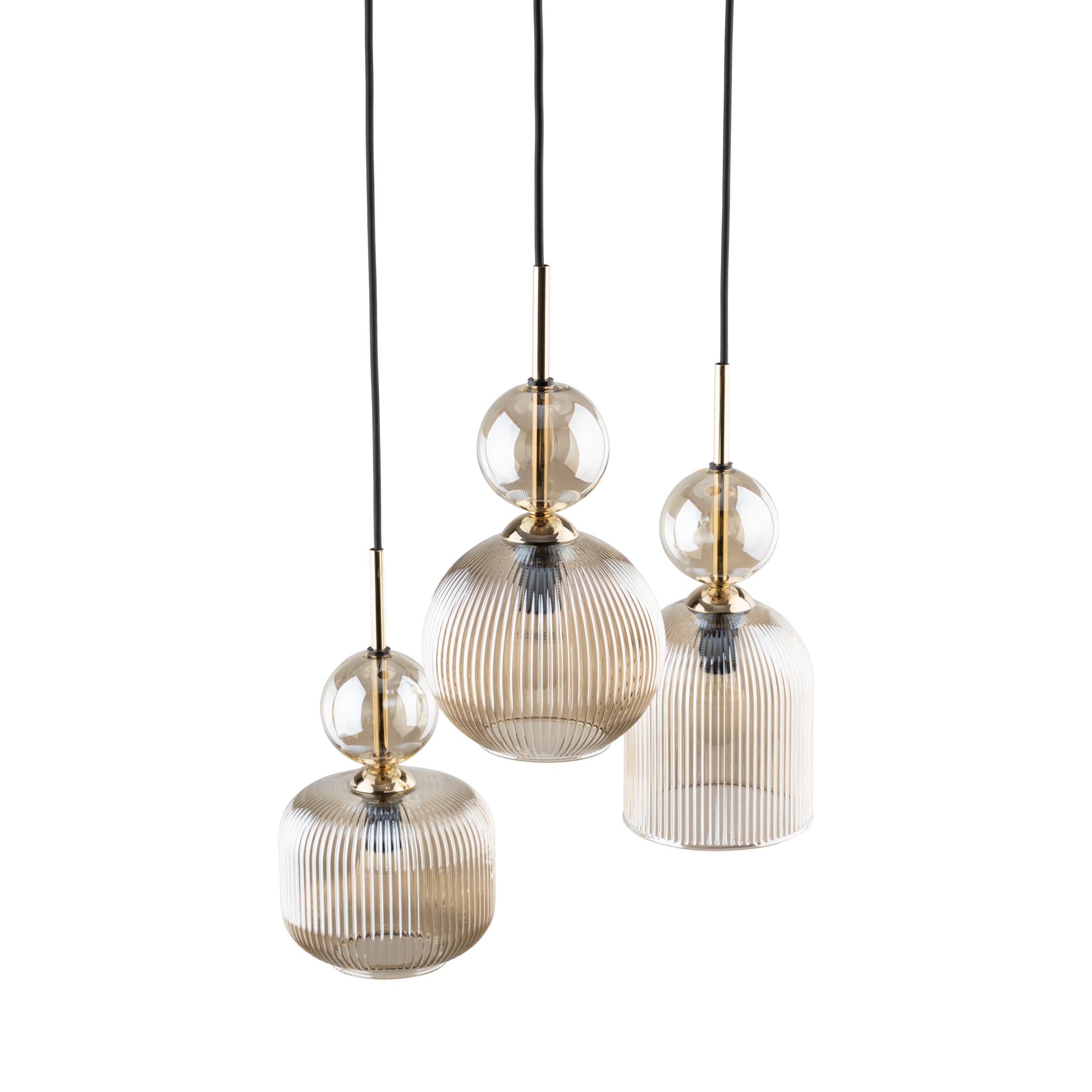 Tk Lighting Sospensione 11041 SOPHIA COGNAC G