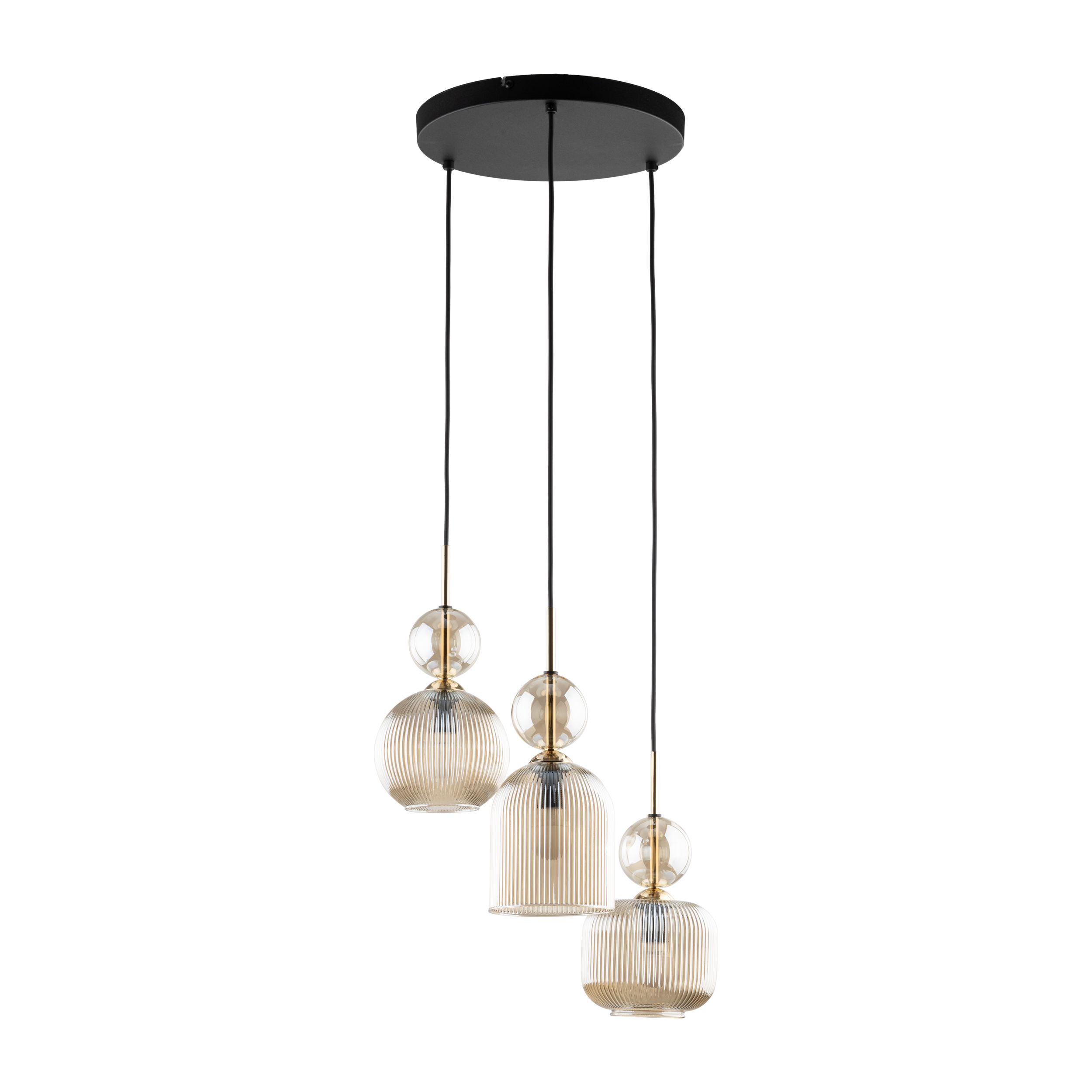 Tk Lighting Sospensione 11041 SOPHIA COGNAC W