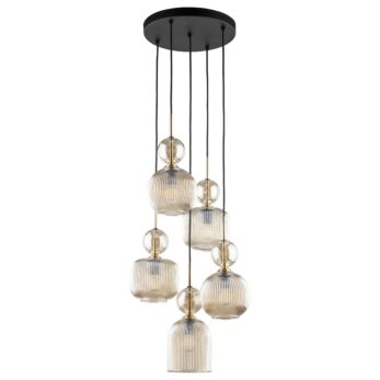 Tk Lighting Sospensione 11043 SOPHIA COGNAC A