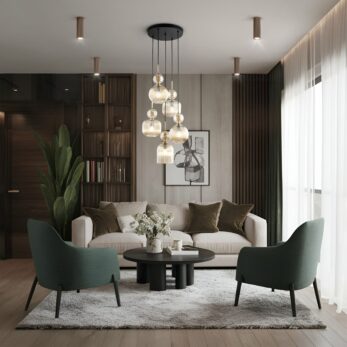 Tk Lighting Sospensione 11043 SOPHIA COGNAC B