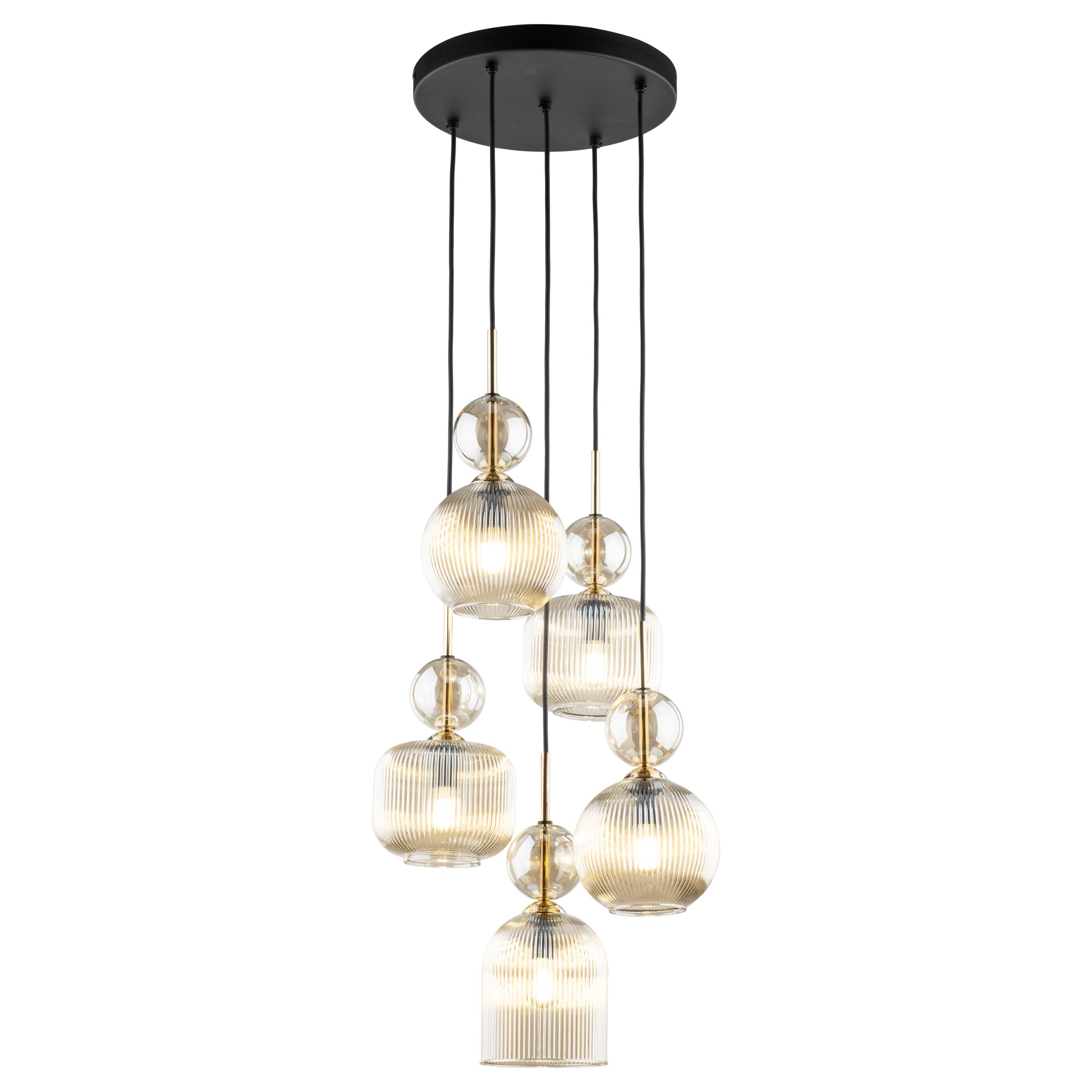 Tk Lighting Sospensione 11043 SOPHIA COGNAC O