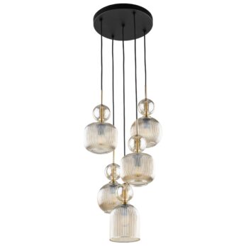 Tk Lighting Sospensione 11043 SOPHIA COGNAC P
