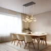 Tk Lighting Sospensione 11045 SOPHIA COGNAC B