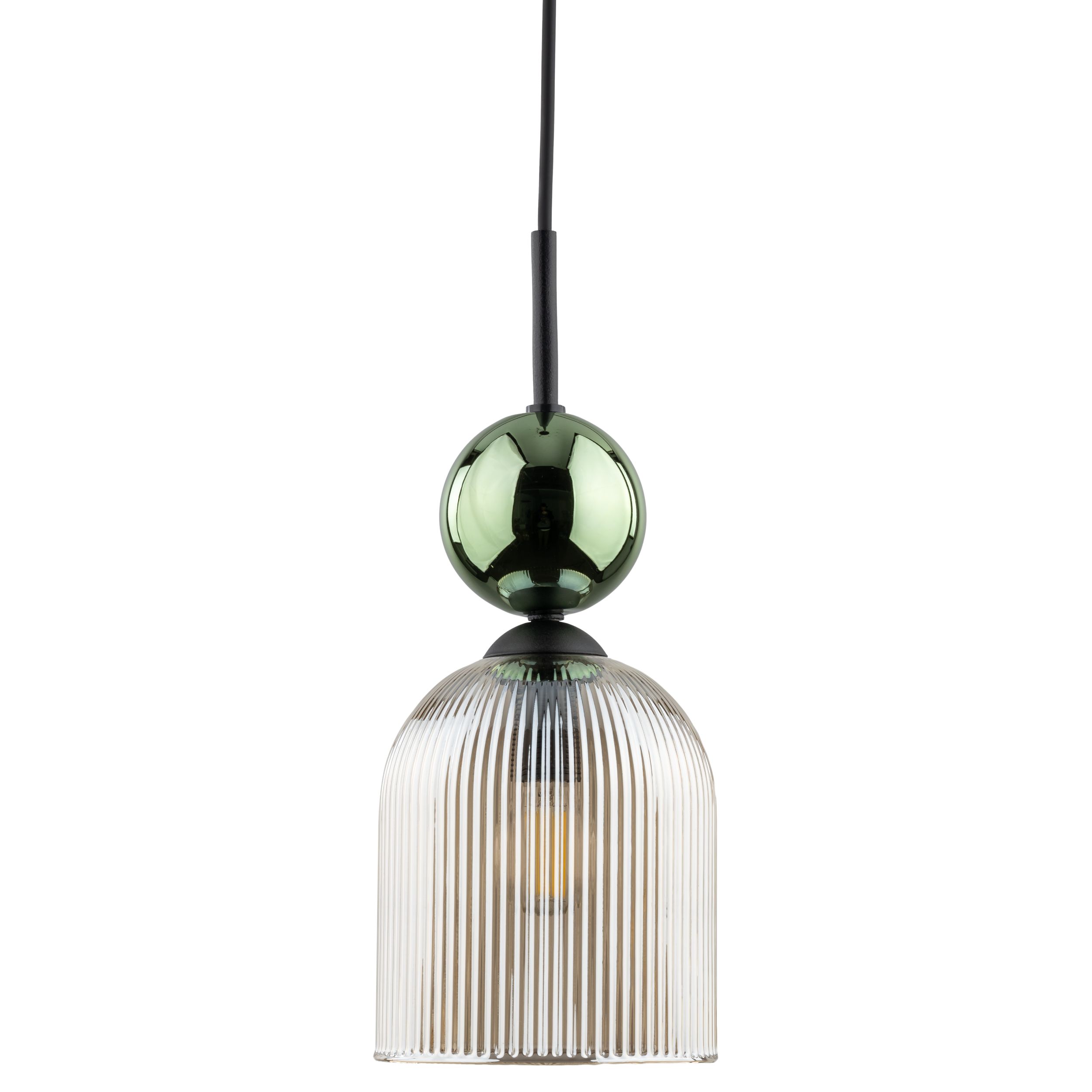 Tk Lighting Sospensione 11146 SOPHIA GREEN COGNAC D W