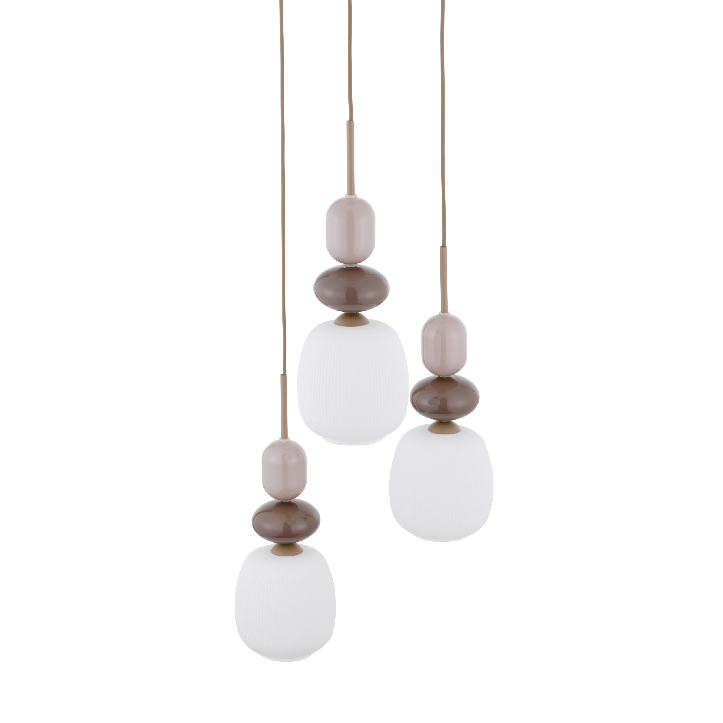 Tk Lighting Sospensione 11872 ZEN SABIA BOTTI WHITE D G