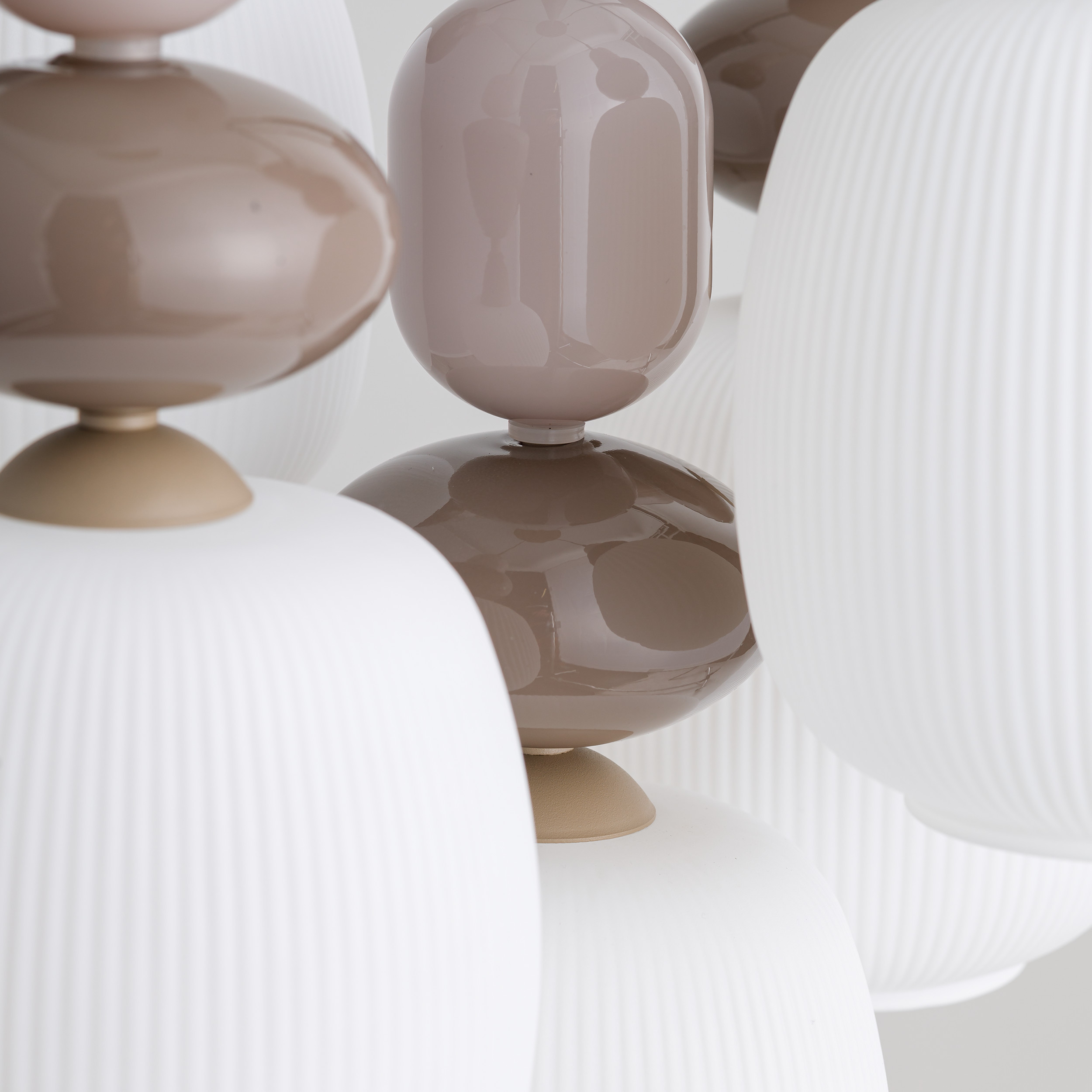 Tk Lighting Sospensione 11874 ZEN SABIA BOTTI WHITE B2